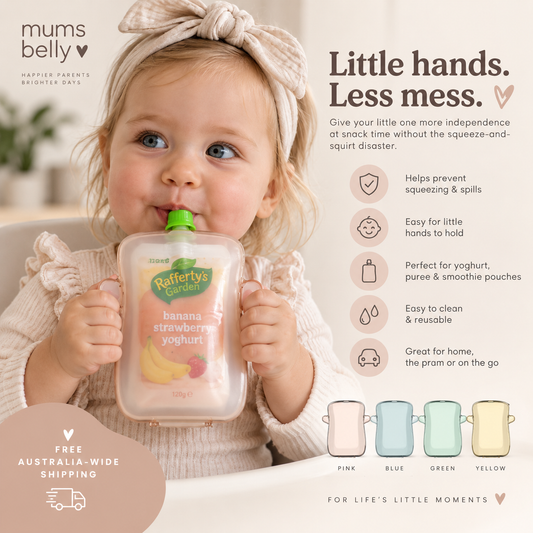 Mums Belly Mess-Free Pouch Holder